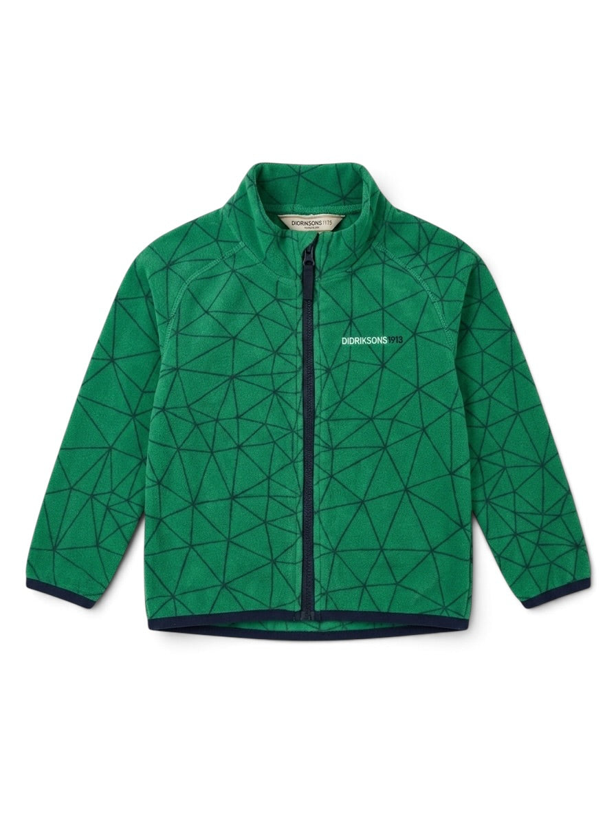 Didriksons Fleecejacke Grün