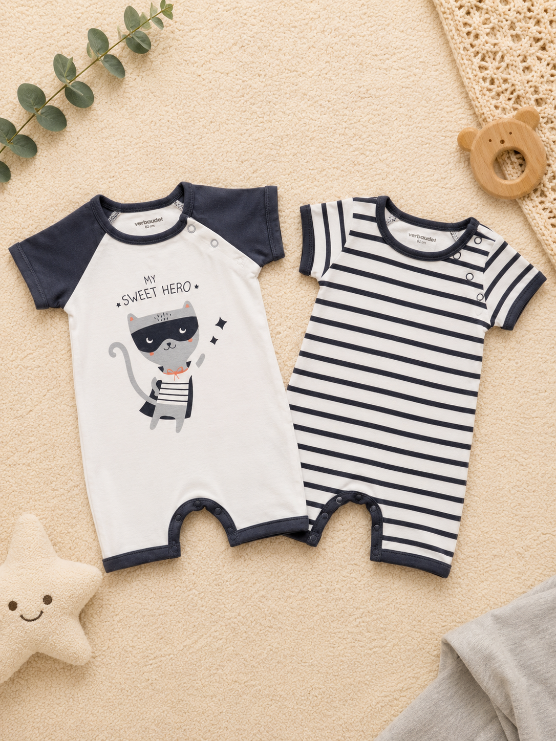 Baby Sommer-Strampler Set Verbaudet