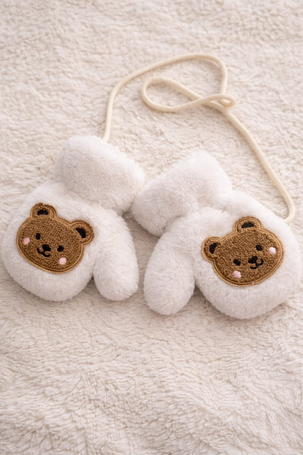 Kinderhandschuhe mit Bärenmotiv