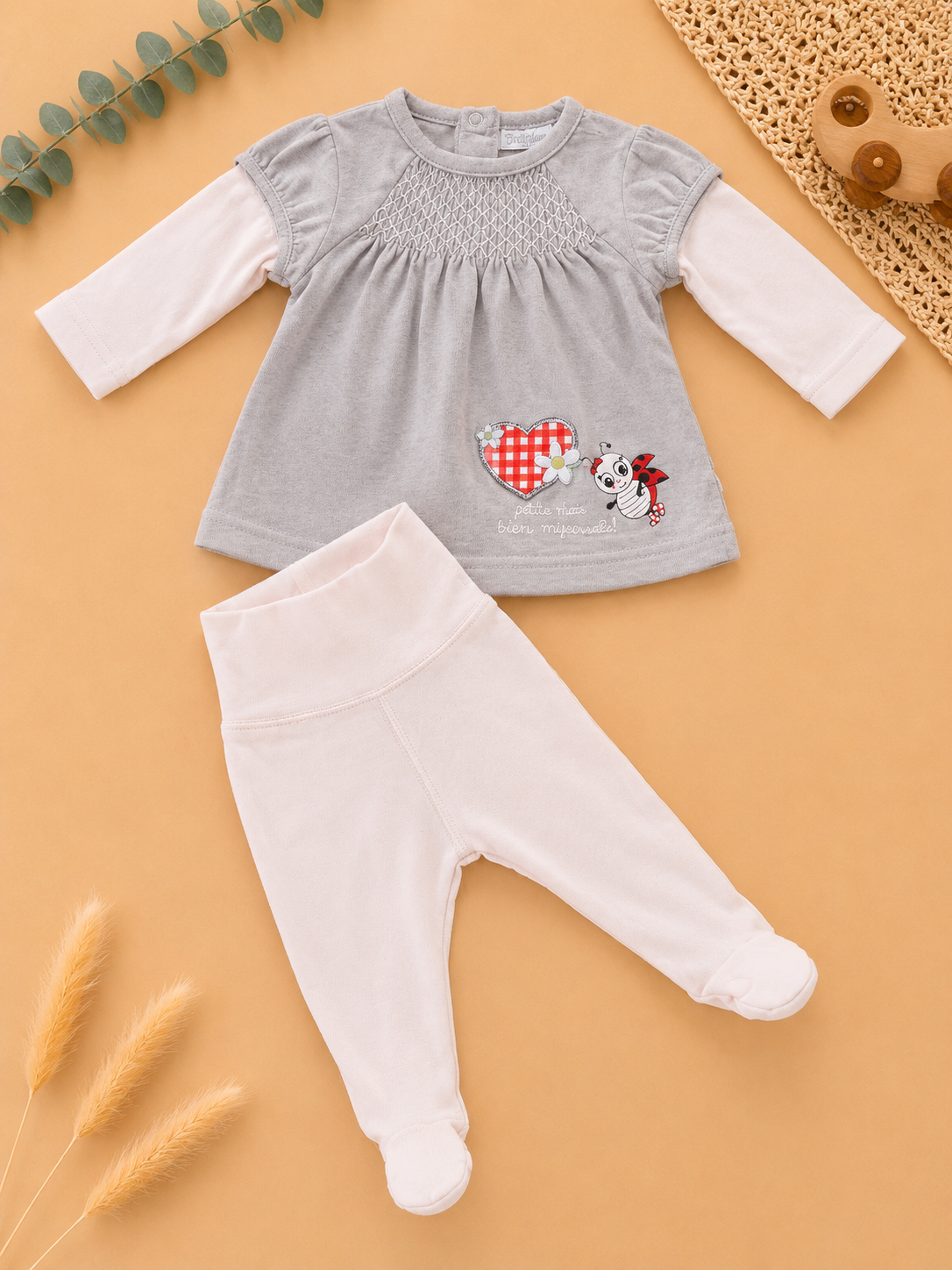 Set mit Oberteil & Füsschenhose