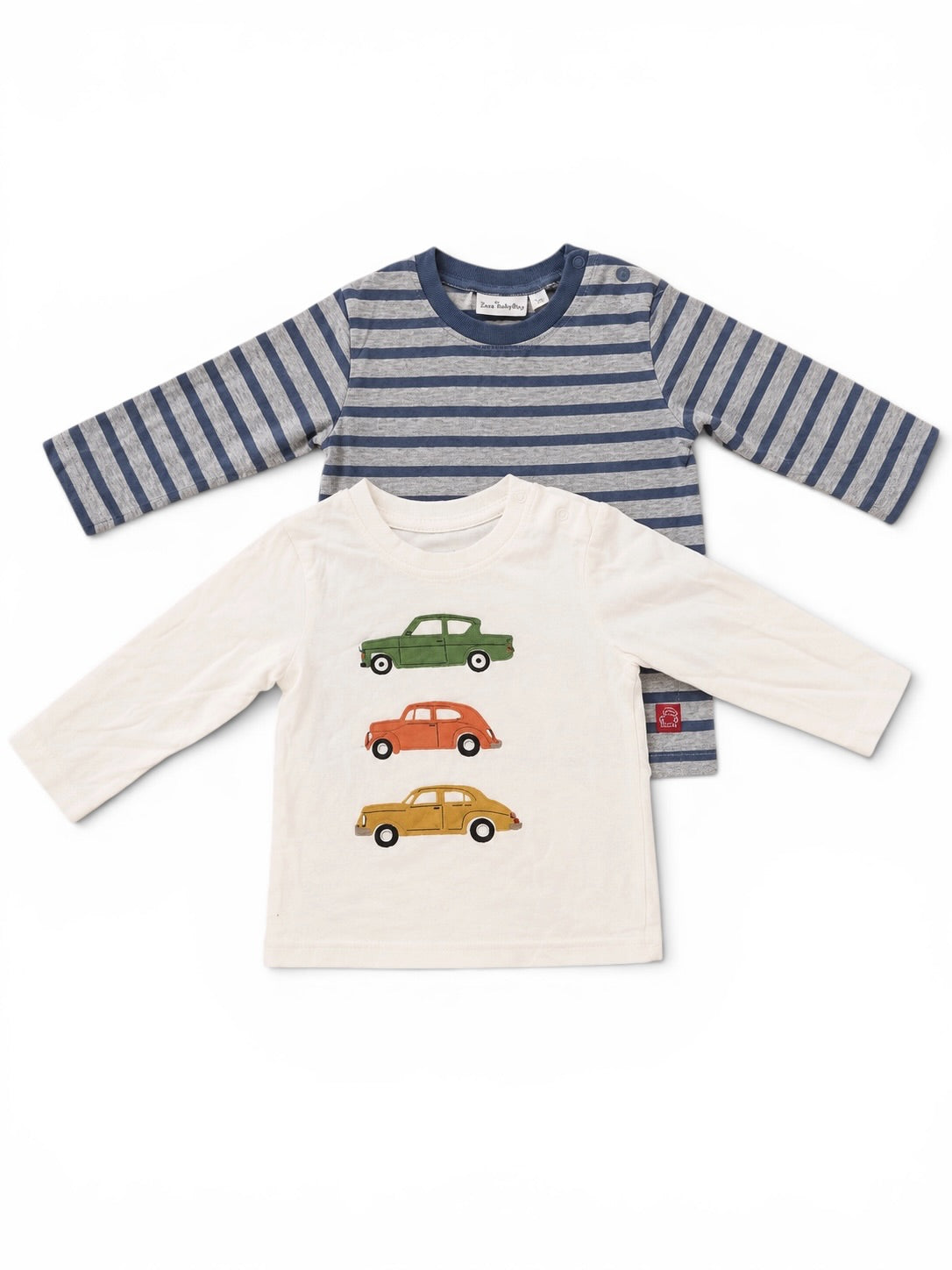 Zara Langarmshirt Set Autos