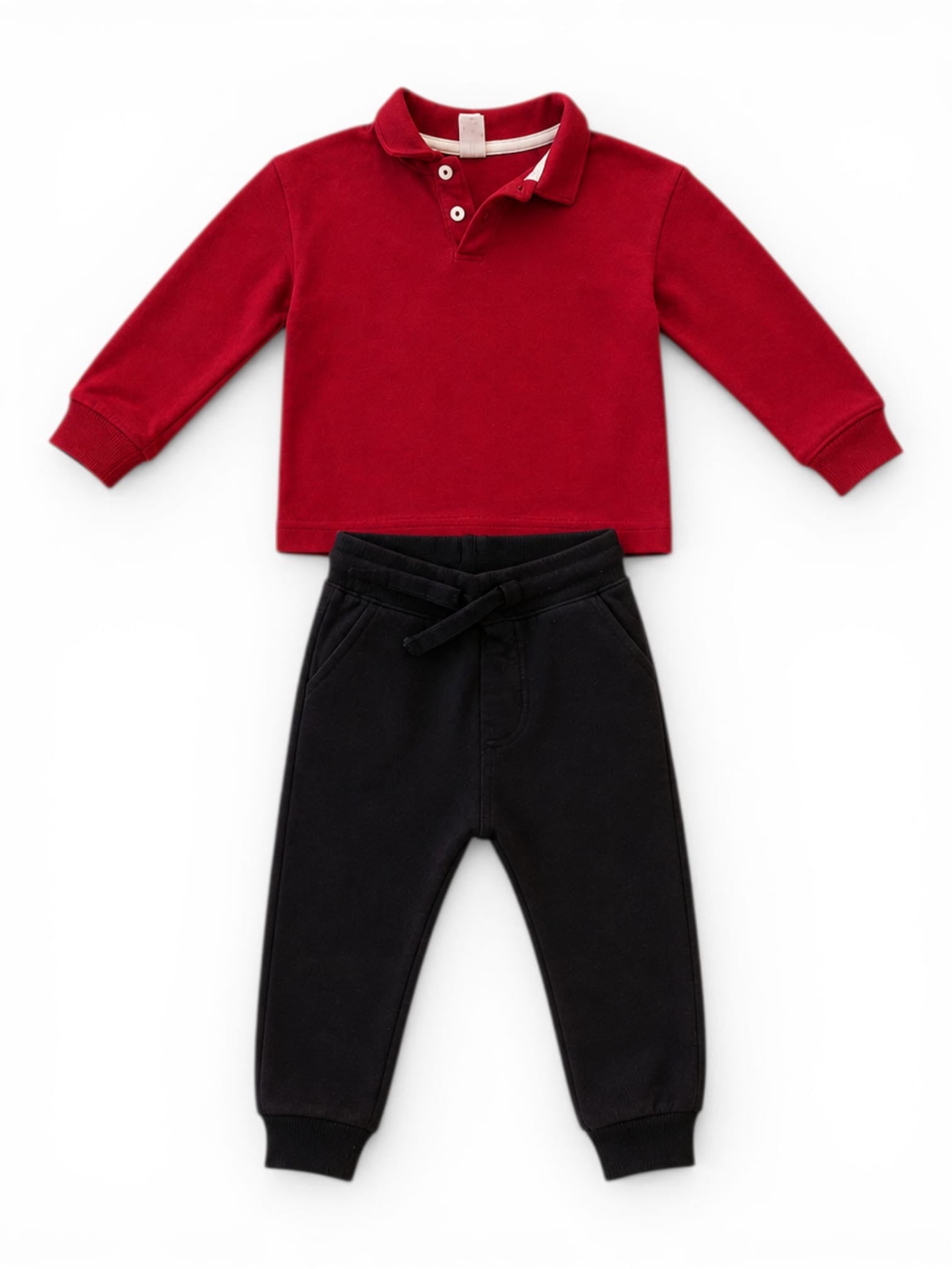 Kinder Set Polo Pullover & Hose H&M