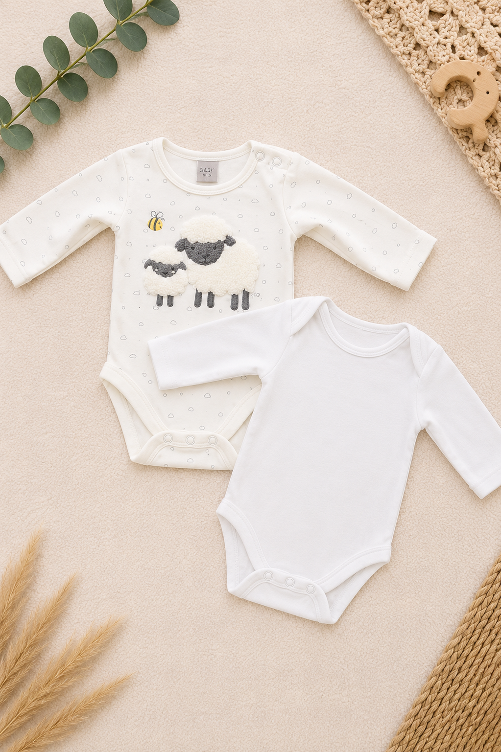 Little Sheep Baby Body Set C&A