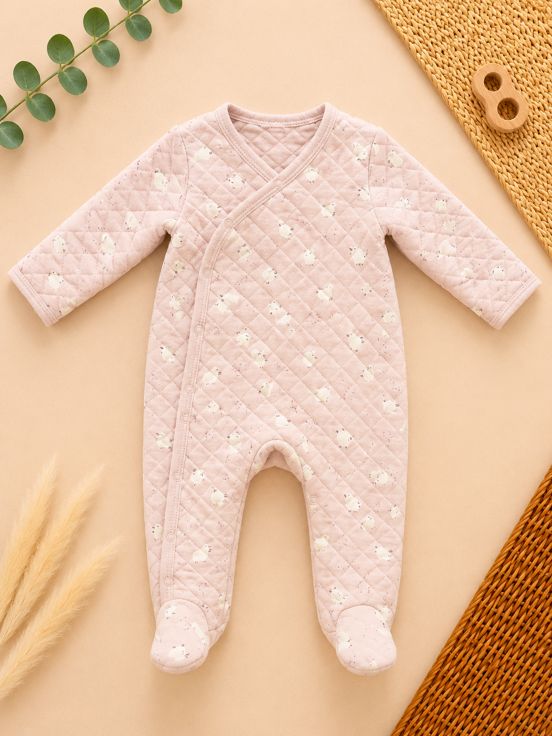 Manor Baby Schlafanzug gesteppt Rosa
