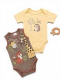 Baby Body Set Forest Friends Smile