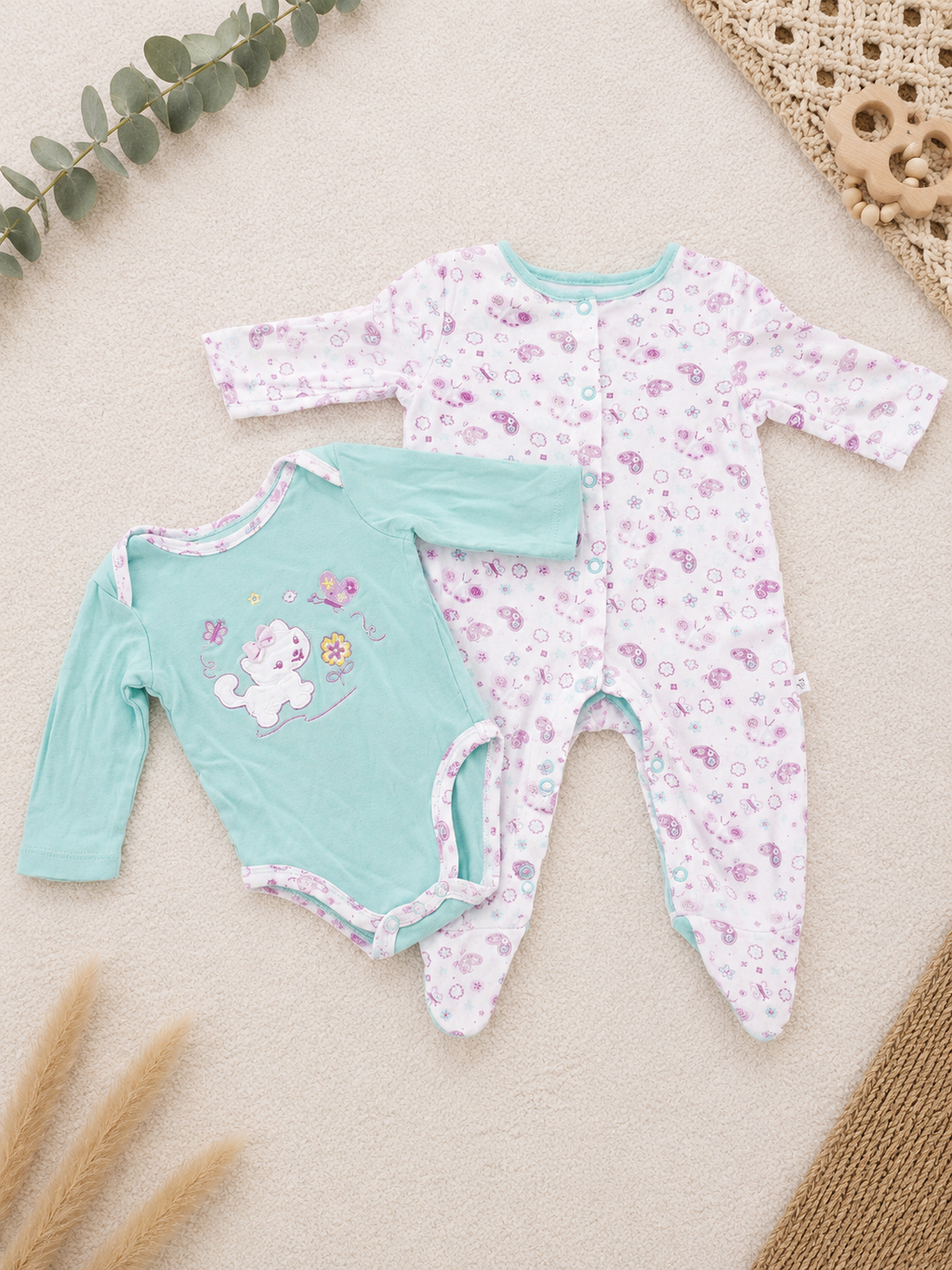 Body & Strampler Set (Baby Club)