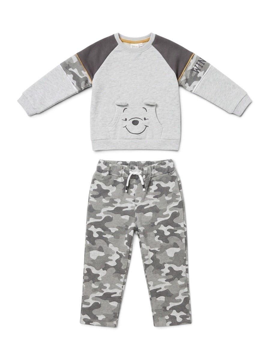 Camouflage Sweatshirt-Set
