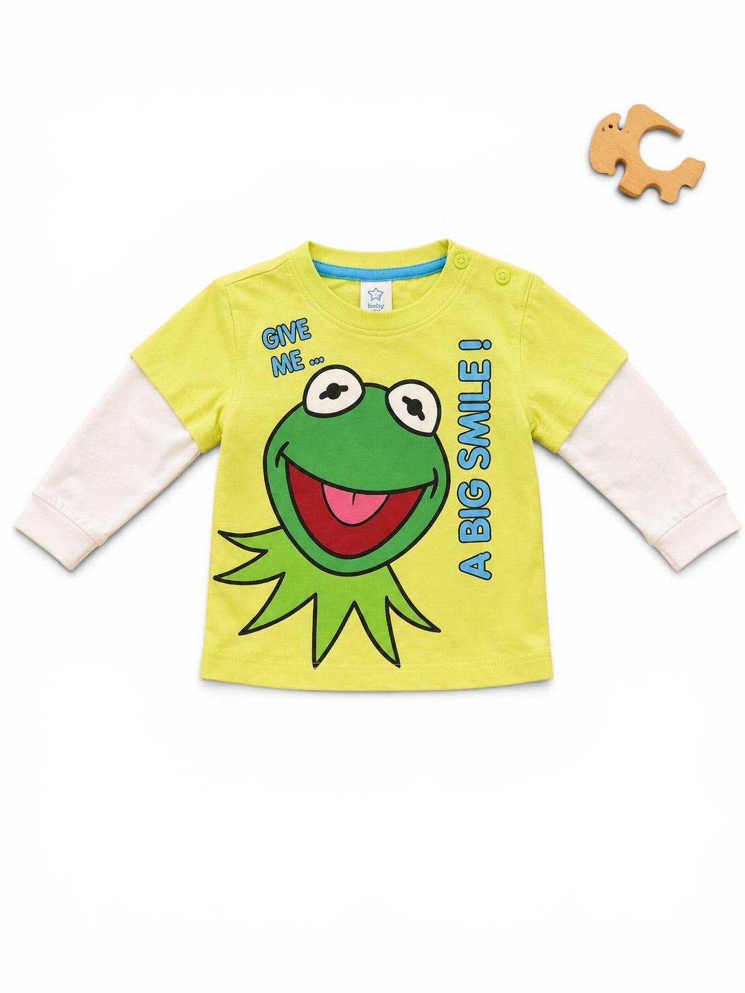 C&A Langarmshirt Kermit der Frosch