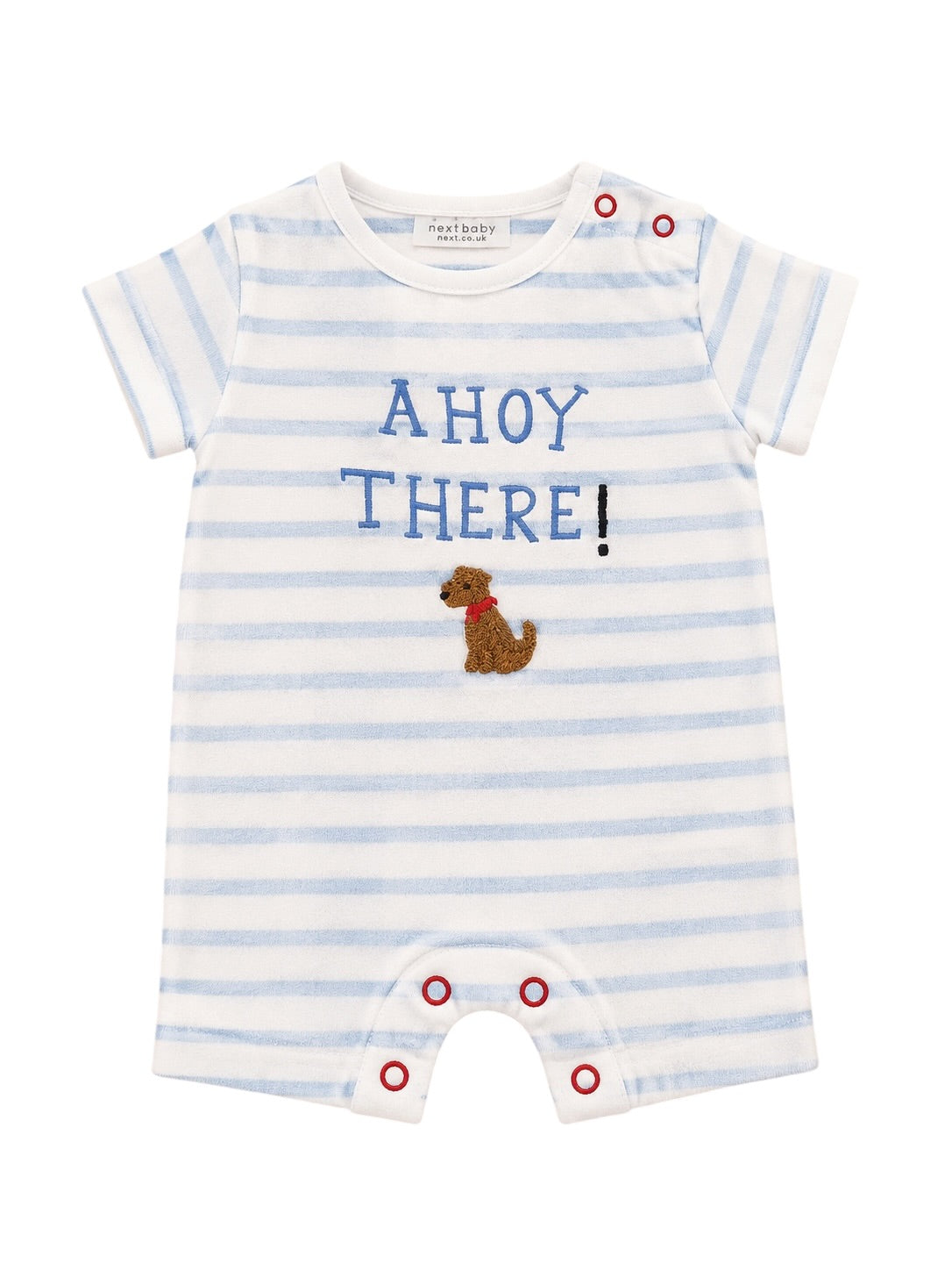 Next Baby-Strampler Kurzarm Ahoy There
