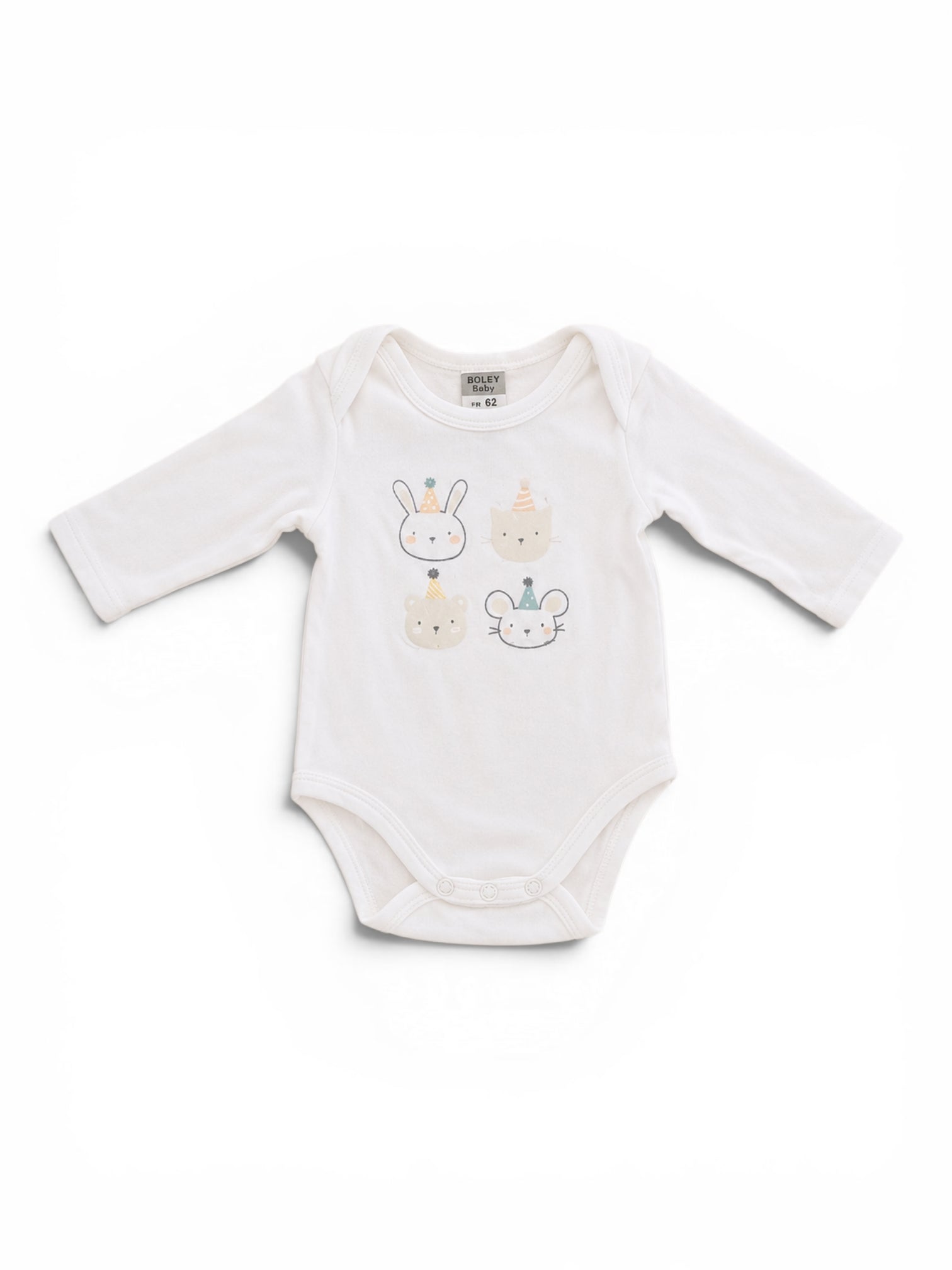 Boley Baby Body Weiss Party Animals