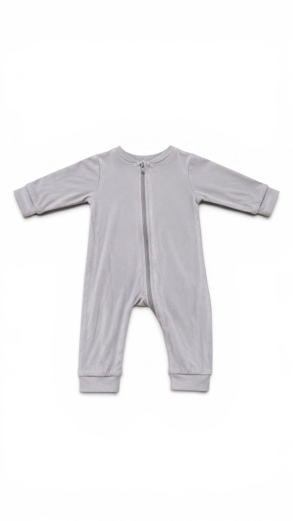 Schlichter Baby Overall in Hellgrau