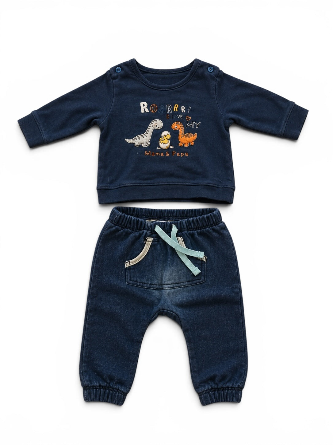 Baby Dino Set Sweatshirt & Hose