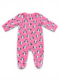 Strampler Pink Pinguine