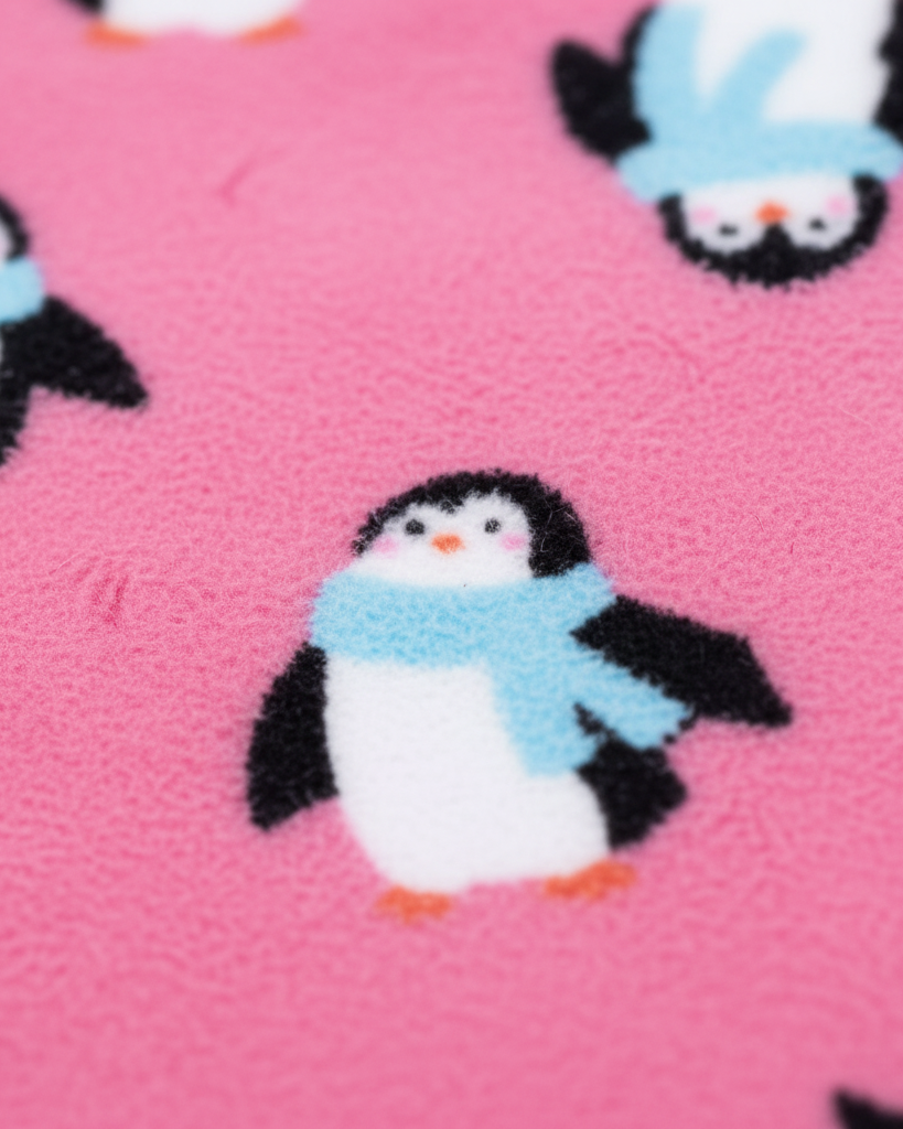 Strampler Pink Pinguine