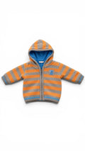 Warme Baby Strickjacke mit Kapuze