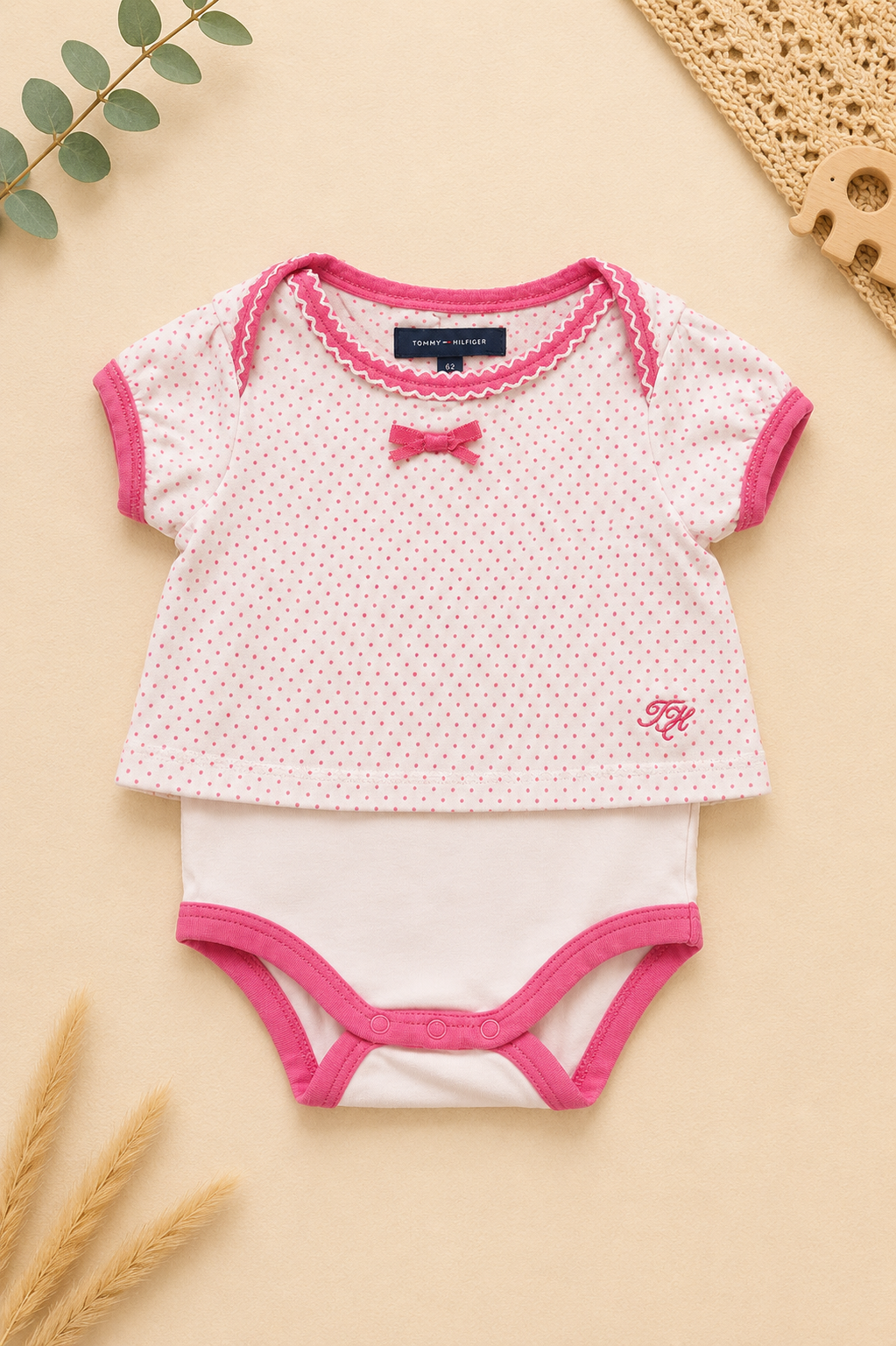 Tommy Hilfiger Body mit Pünktchen
