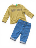 Benetton/naturaline Langarmshirt mit Jeans