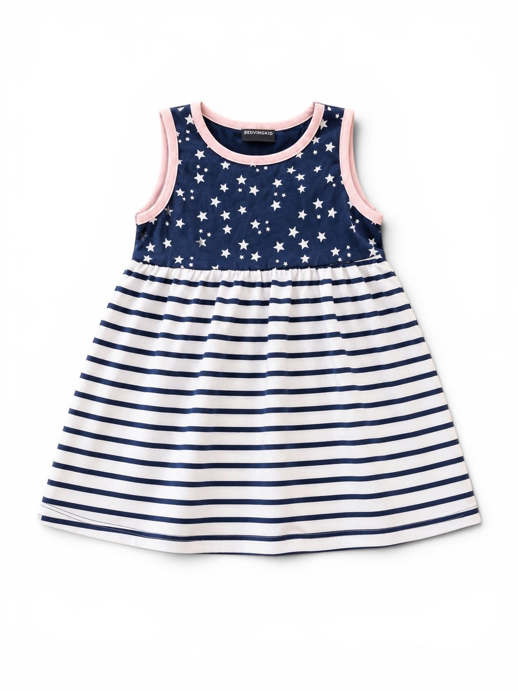 Kleid mit Sternen und Streifen