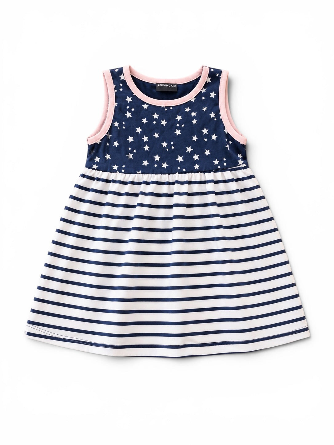 Kleid mit Sternen und Streifen