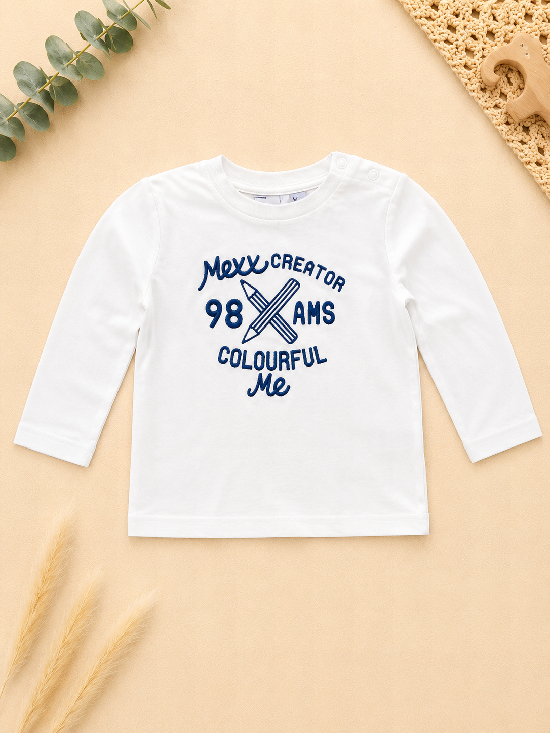 Mexx Langarmshirt Weiss