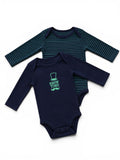 Baby Body Set Show Time Dunkelblau