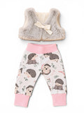 Fellweste & Igelhose Set