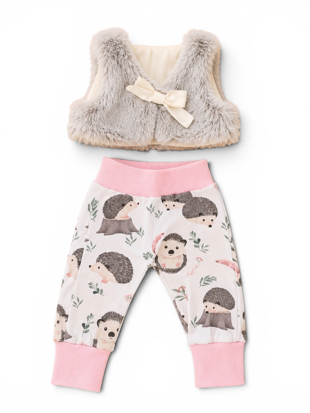 Fellweste & Igelhose Set