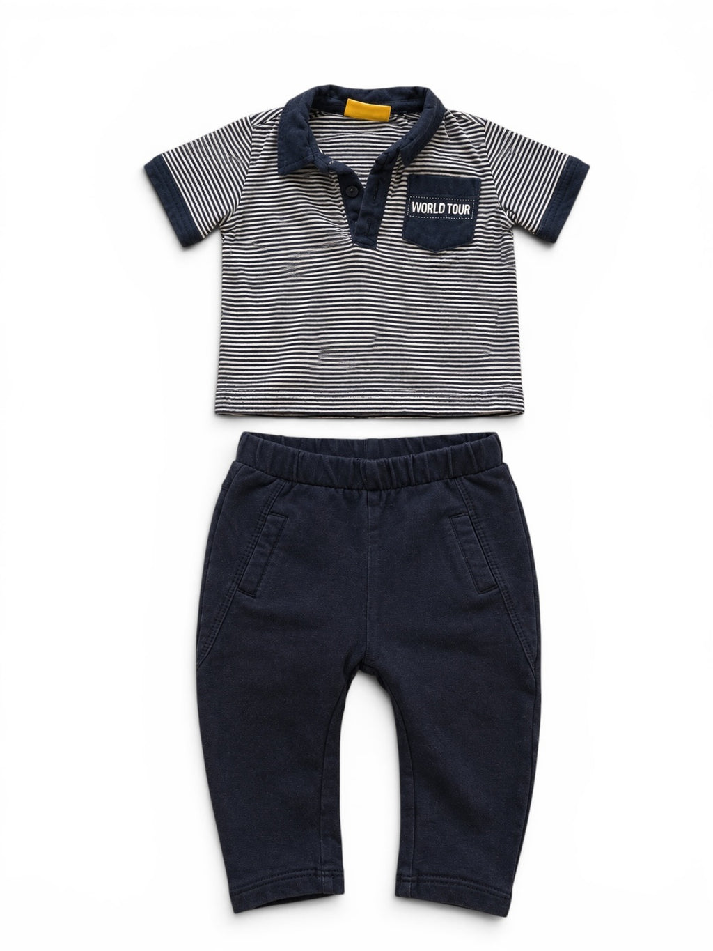 Baby Set Gestreiftes Polo & Hose  S‘oliver