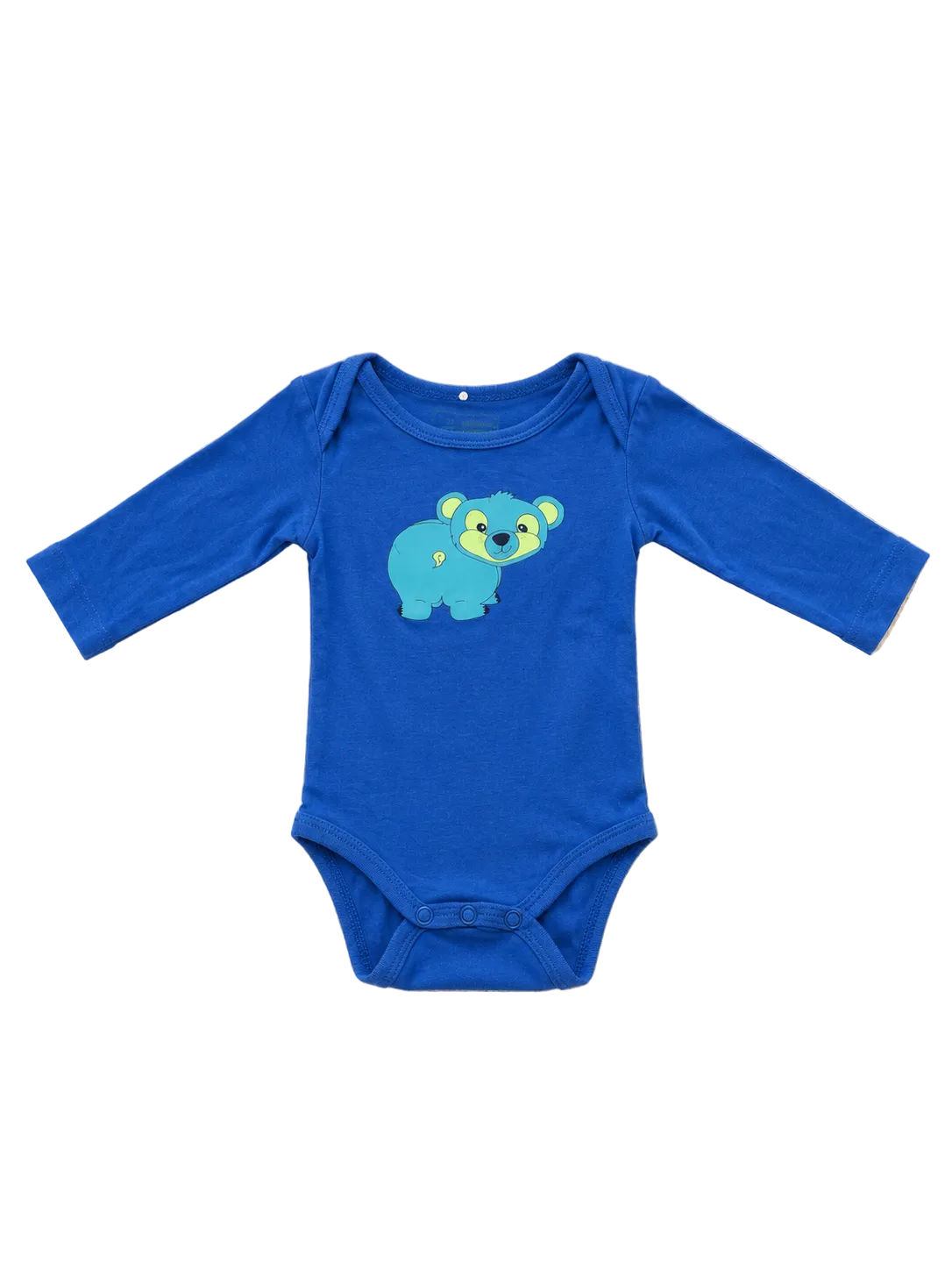 Baby Langarmbody mit Bärenmotiv