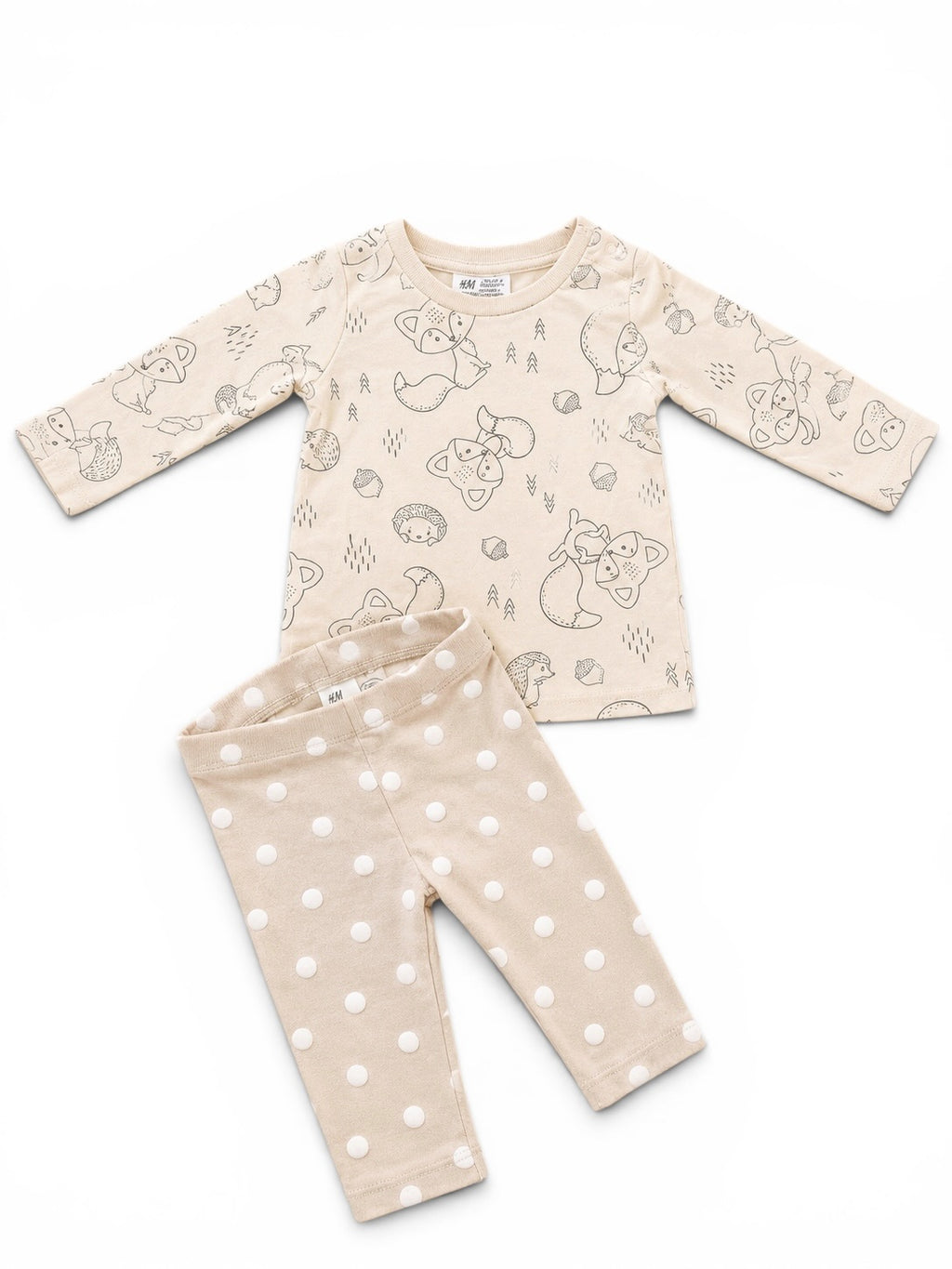 H&M Set Fuchs & Leggings