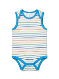 Baby Club Gestreifter Baby Body Bunt