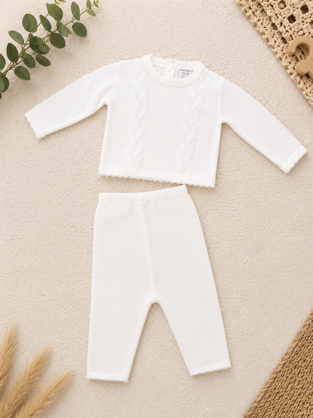 Strickset Baby Weiss – Mayoral