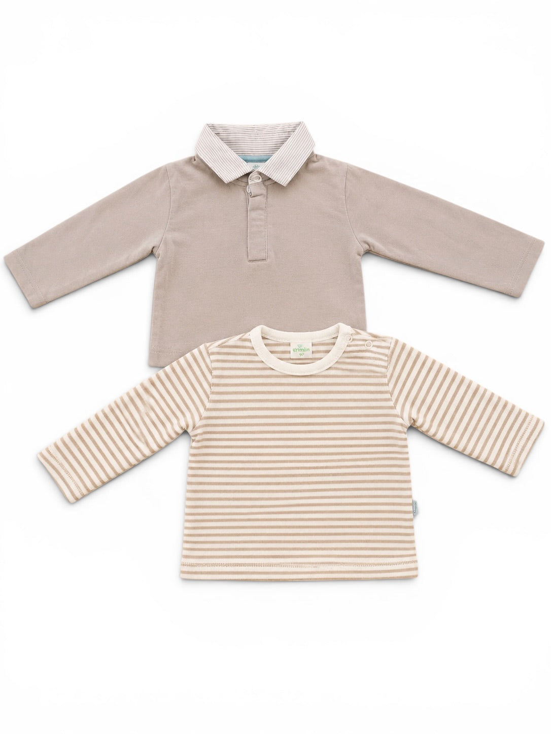 Langarmshirt Set Beige