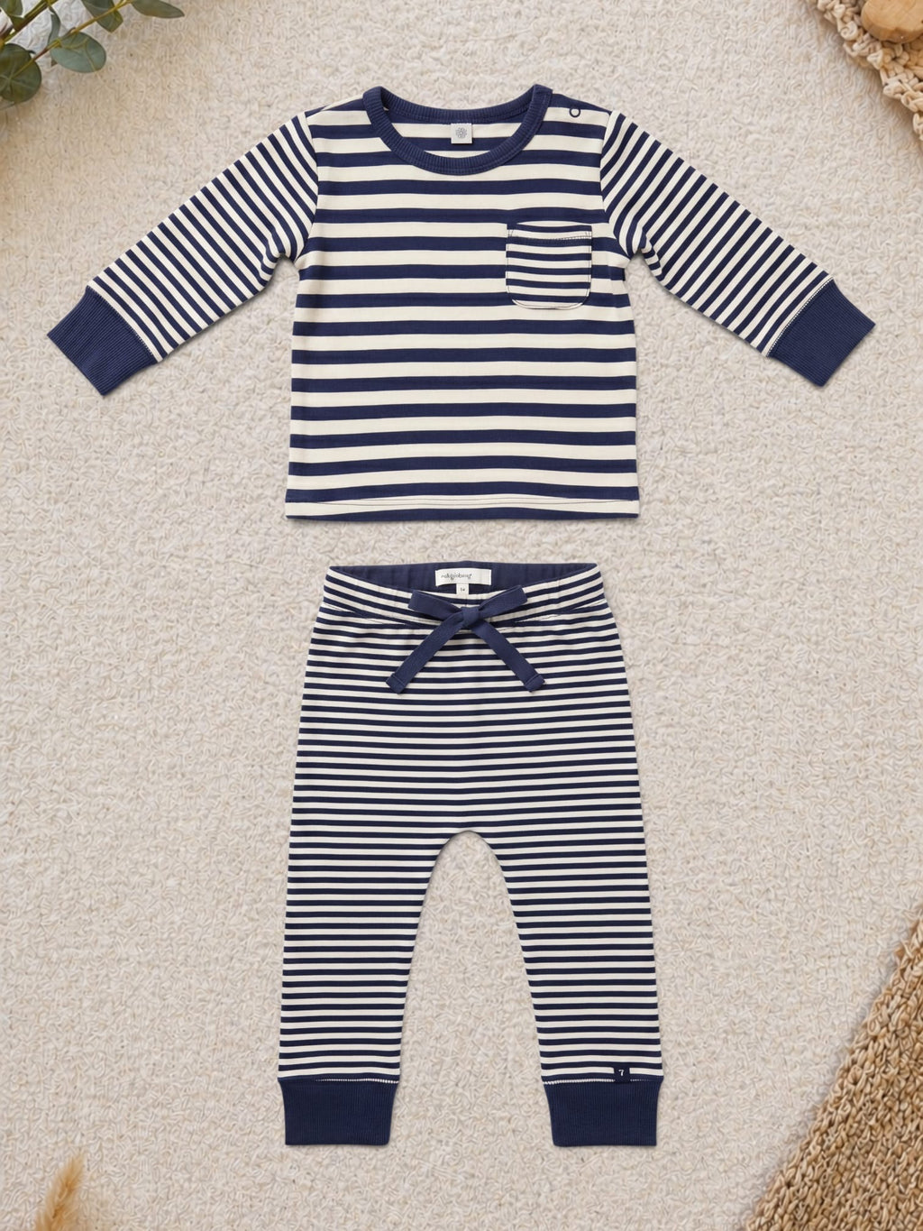 Petit Bateau Ringelset Marine