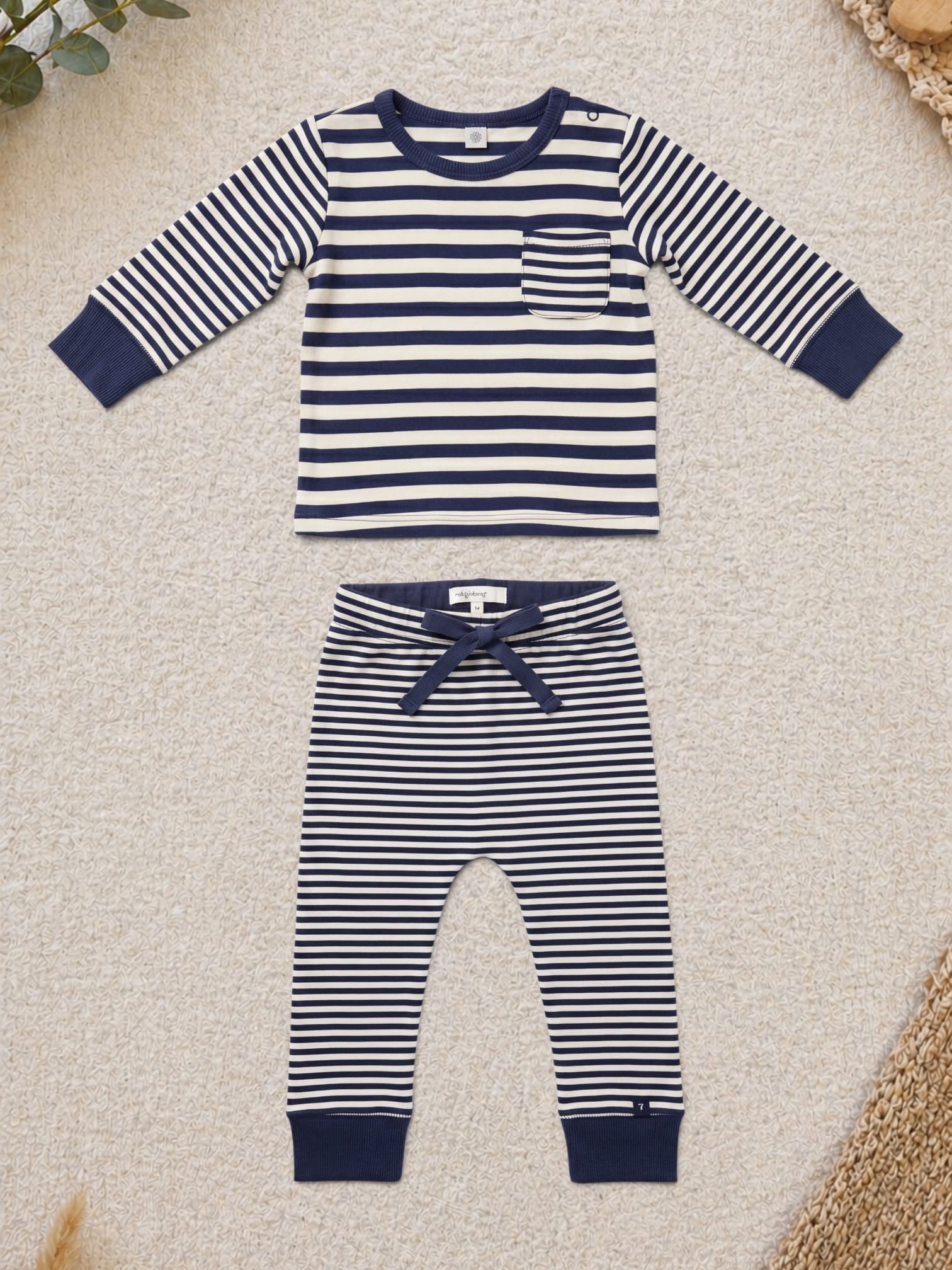 Petit Bateau Ringelset Marine