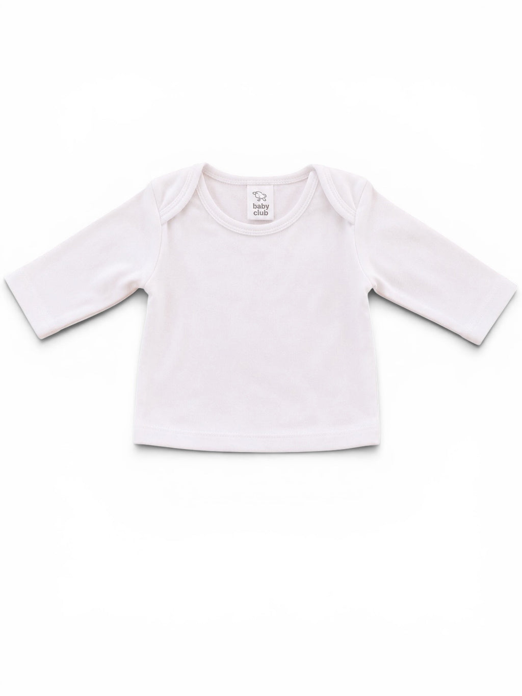 Weisses Langarmshirt