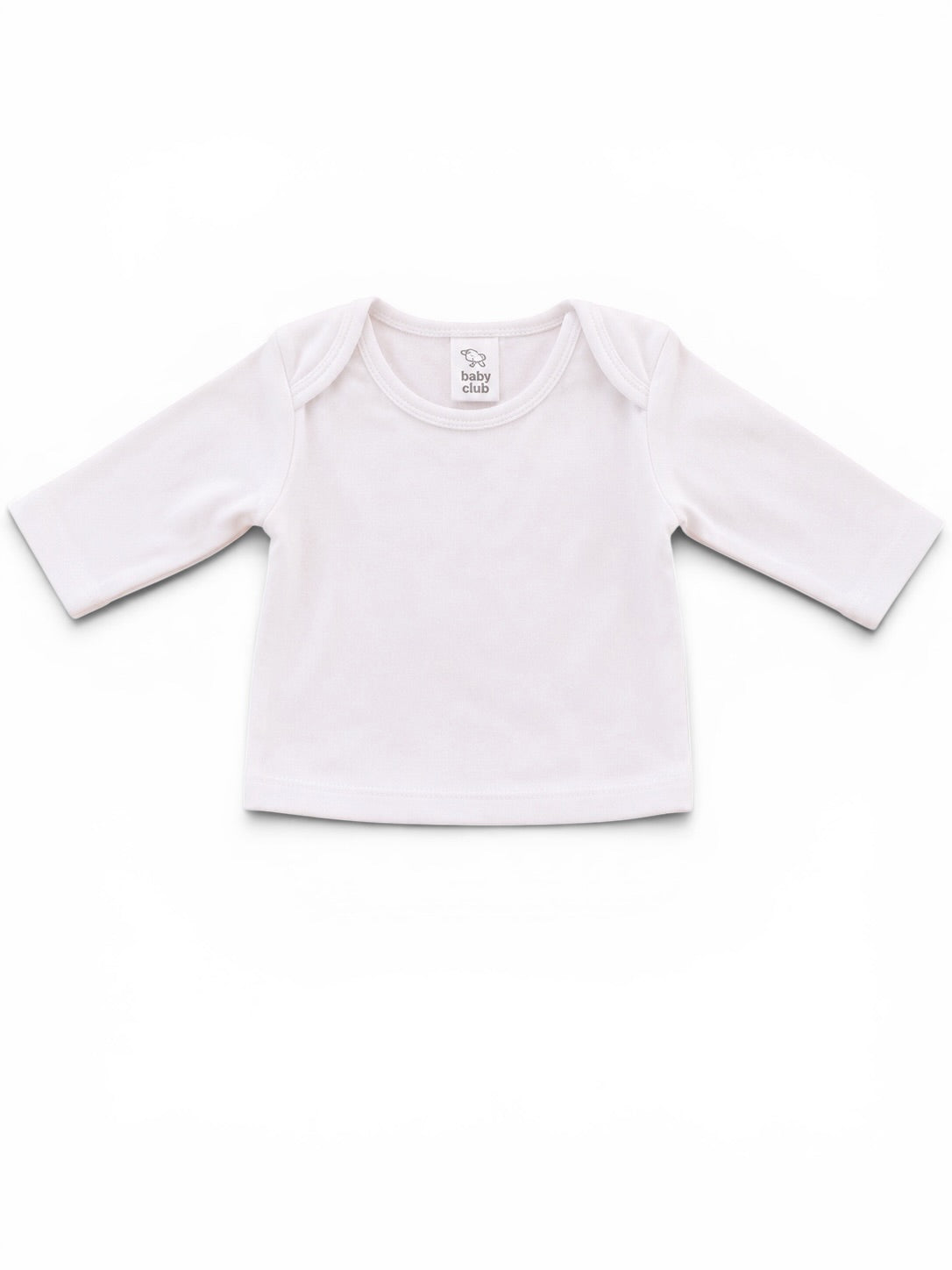 Weisses Langarmshirt