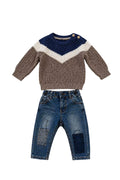 Baby Outfit Set Pullover & Jeans H&M
