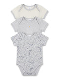 3er-Pack Body Grau