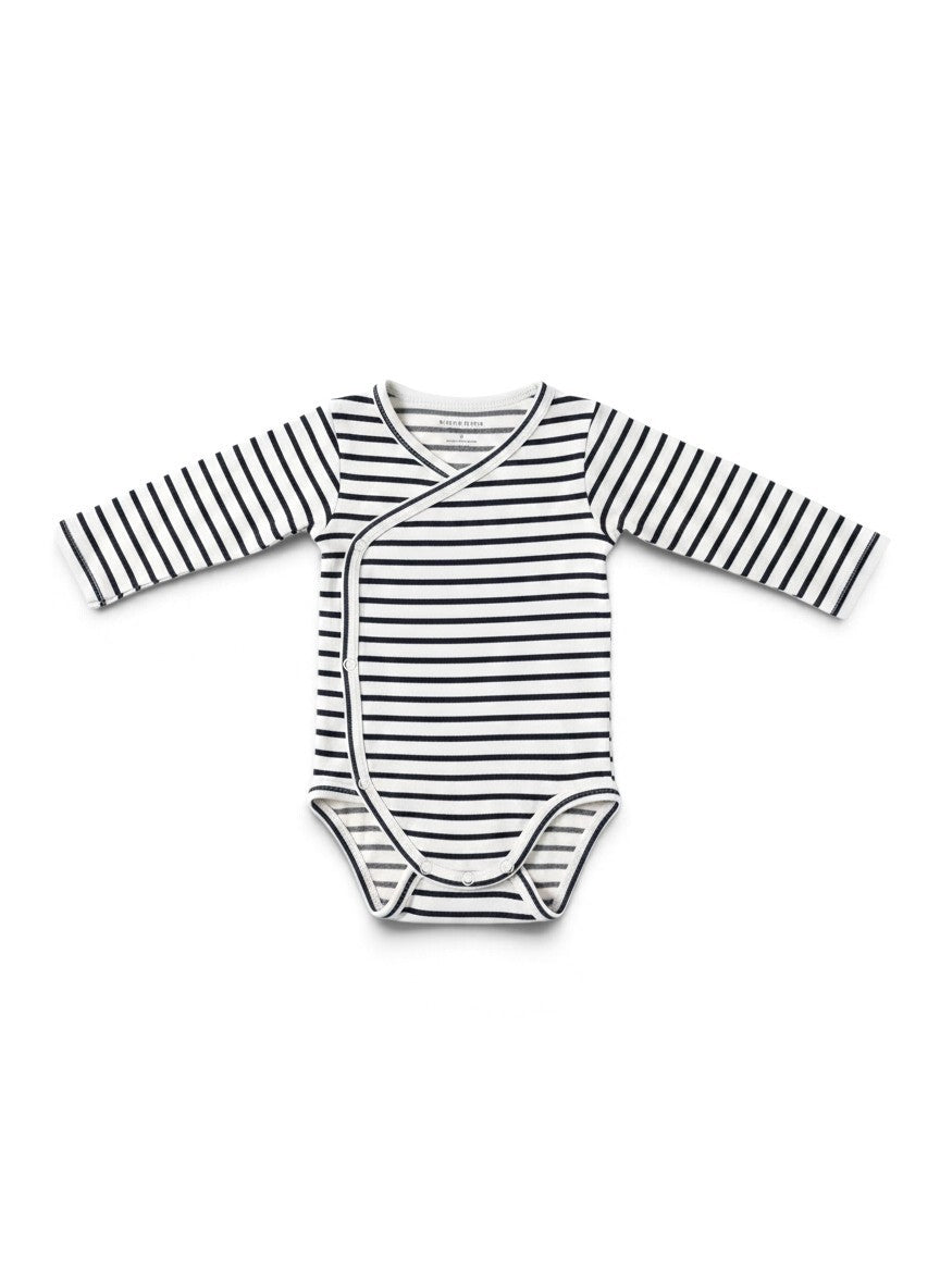 H&M Wickelbody Gestreift Langarm
