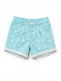 Shorts Sterne Hellblau