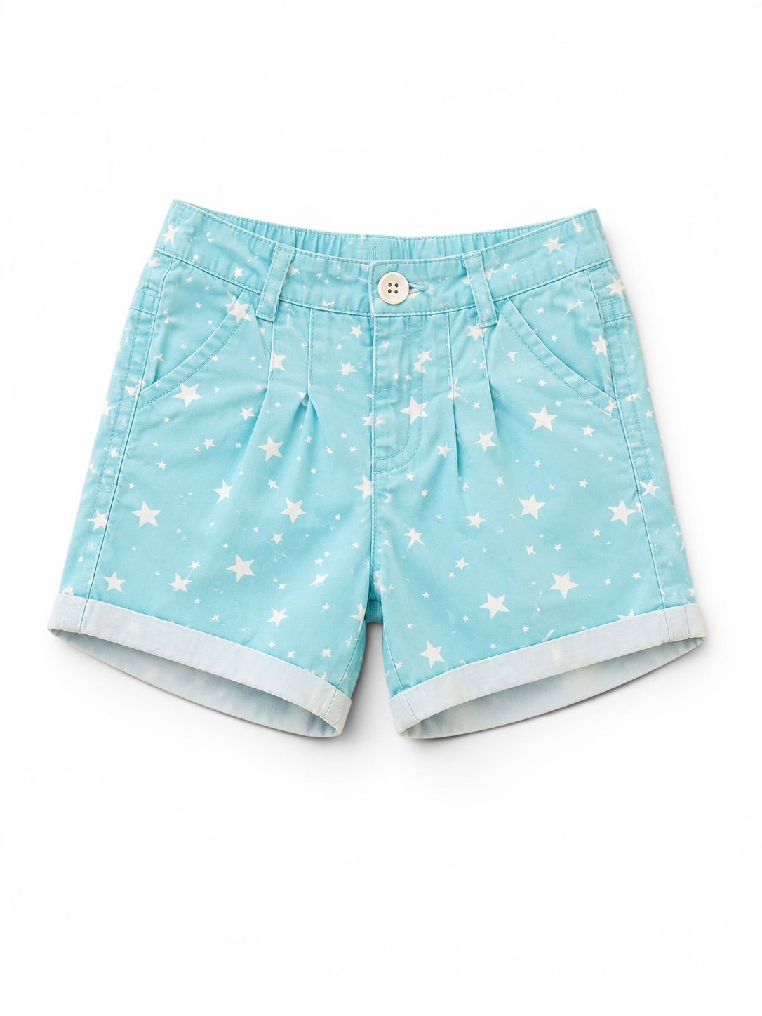 Shorts Sterne Hellblau