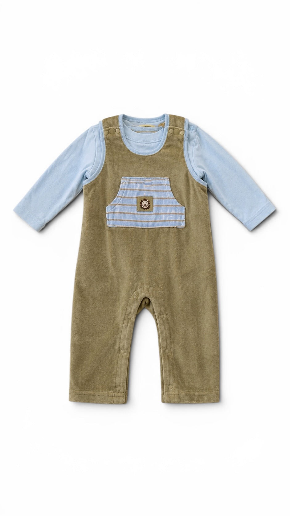 Niedliches 2-teiliges Babyset mit Löwen-Detail