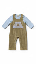 Niedliches 2-teiliges Babyset mit Löwen-Detail