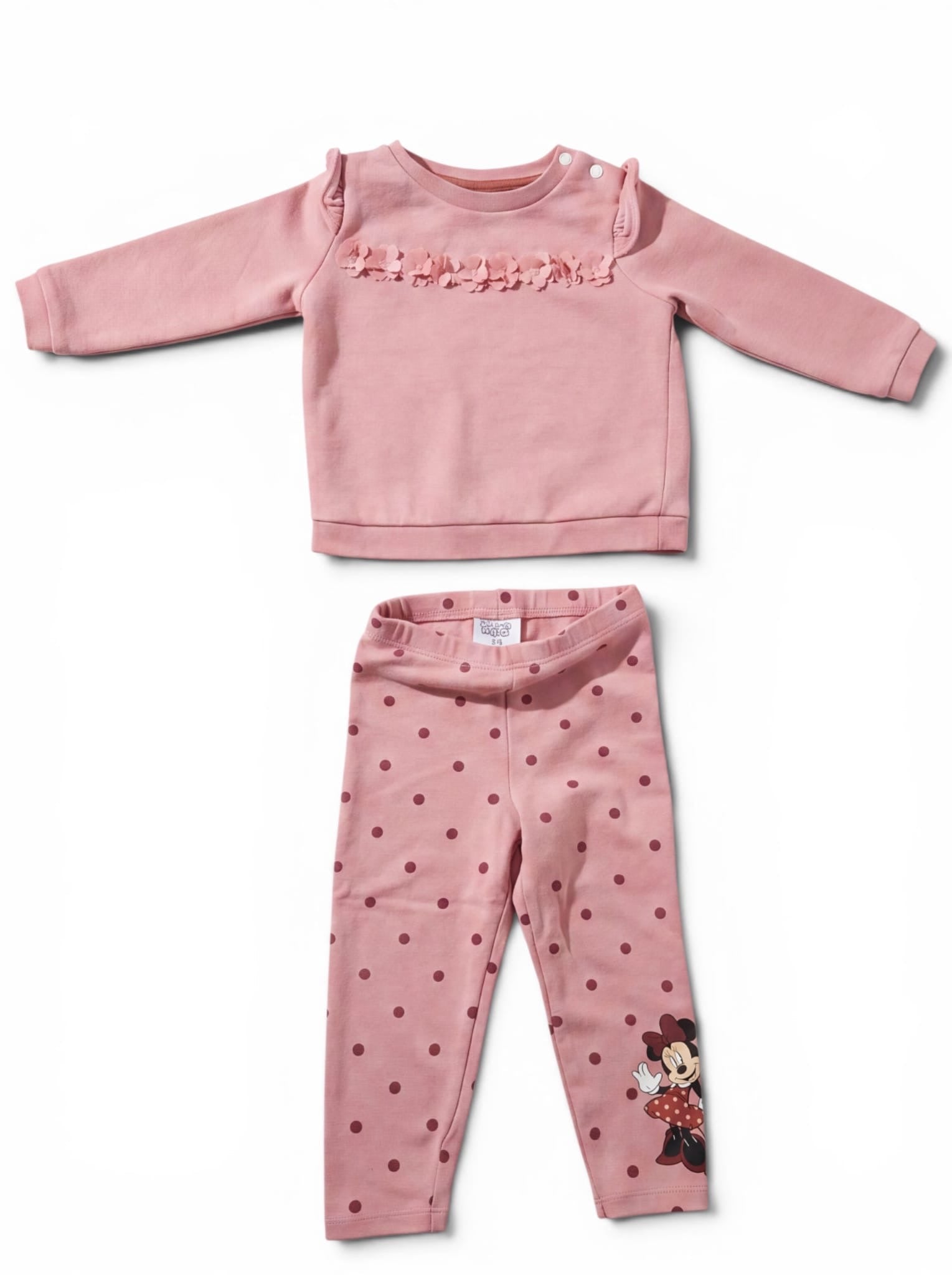 Minnie Maus Set Rosa C&A