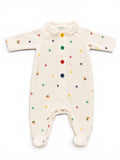 Benetton Strampler mit bunten Knöpfen