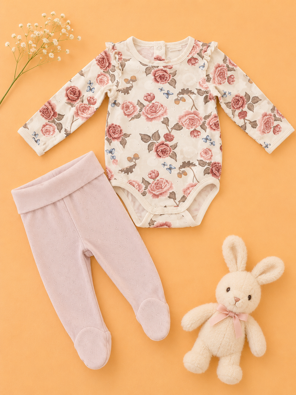 Set Body Blumen & Hose