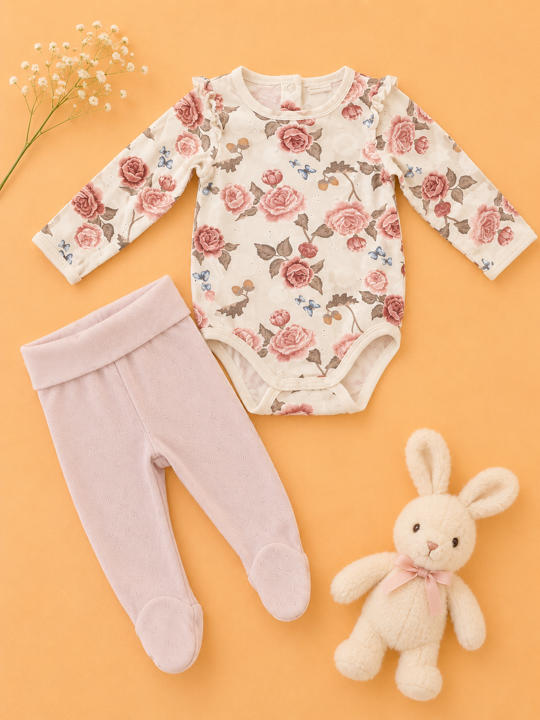 Set Body Blumen & Hose