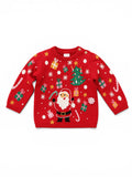 H&M Weihnachtspullover Rot