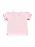 Baby Club T-Shirt Rosa Puffärmel